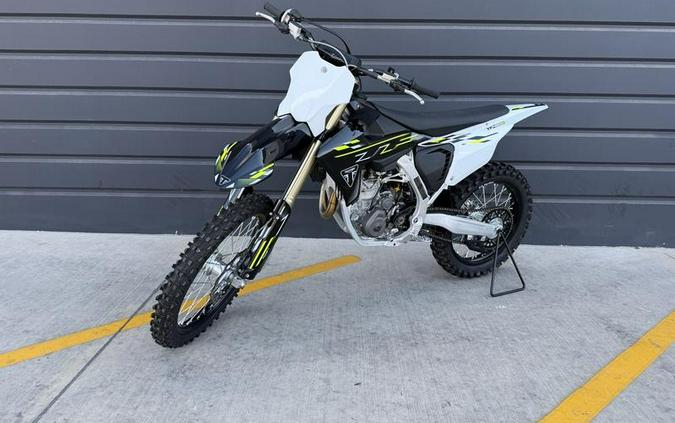 2026 Triumph TF 450-X Jet Black/Pure White