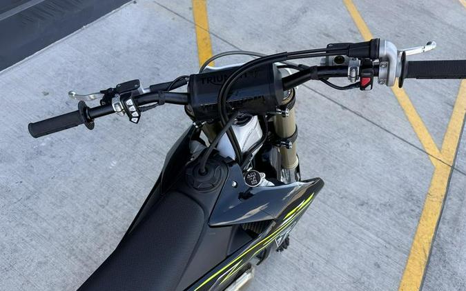 2026 Triumph TF 450-X Jet Black/Pure White