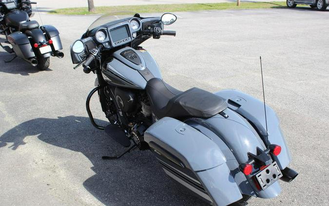 2023 Indian Motorcycle® Chieftain® Dark Horse® Icon Stealth Gray Azure Crystal