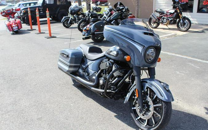 2023 Indian Motorcycle® Chieftain® Dark Horse® Icon Stealth Gray Azure Crystal