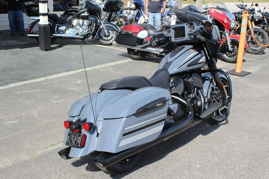 2023 Indian Motorcycle® Chieftain® Dark Horse® Icon Stealth Gray Azure Crystal