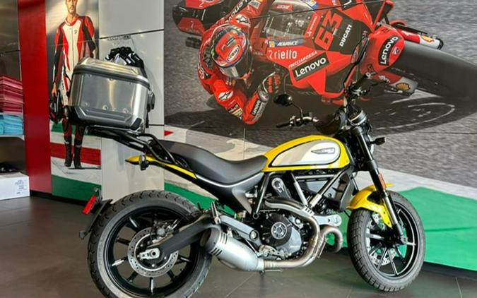 2020 Ducati Scrambler 800 Icon Yellow