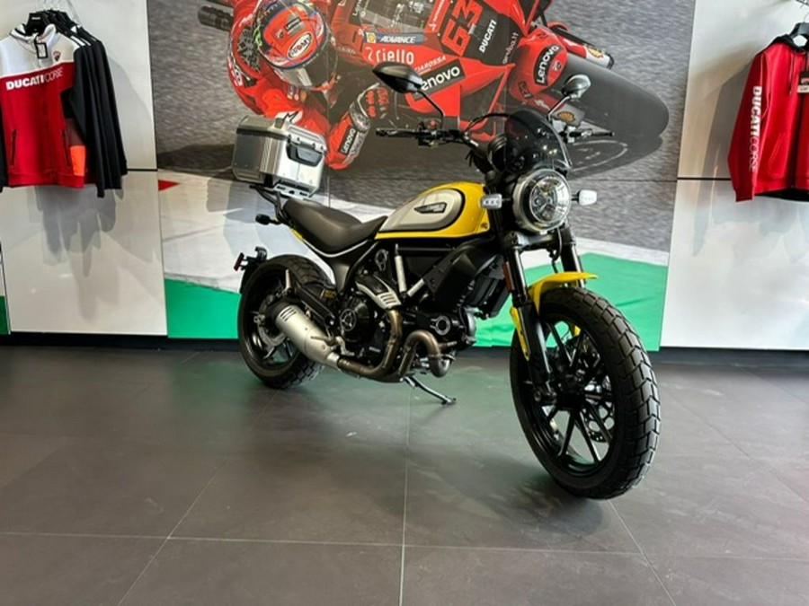 2020 Ducati Scrambler 800 Icon Yellow