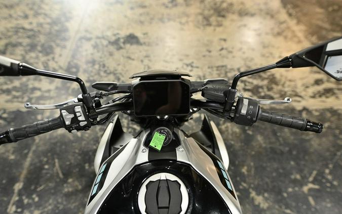 2025 Kawasaki Z900 ABS Galaxy Silver/Metallic Spark Black