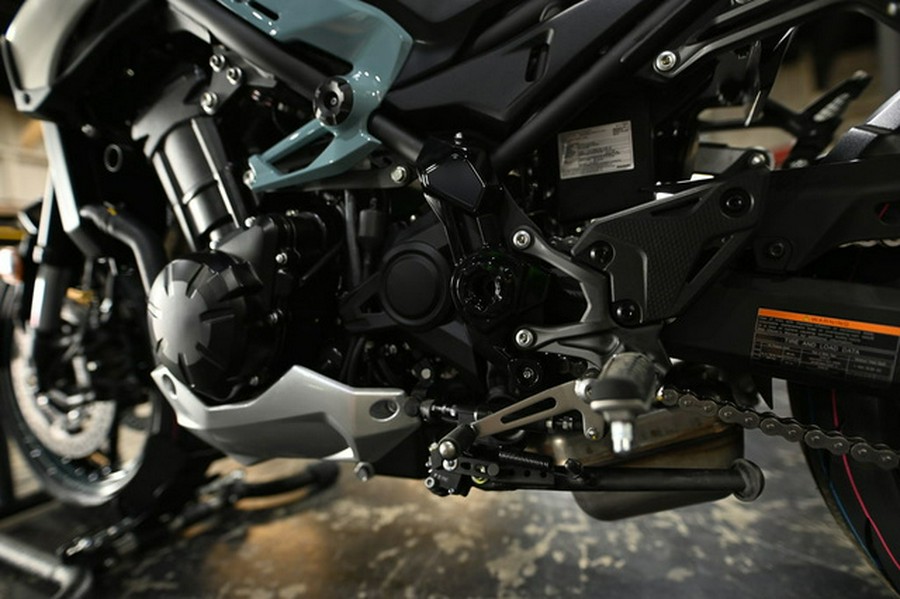 2025 Kawasaki Z900 ABS Galaxy Silver/Metallic Spark Black