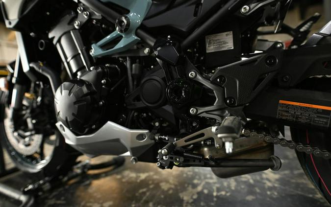 2025 Kawasaki Z900 ABS Galaxy Silver/Metallic Spark Black
