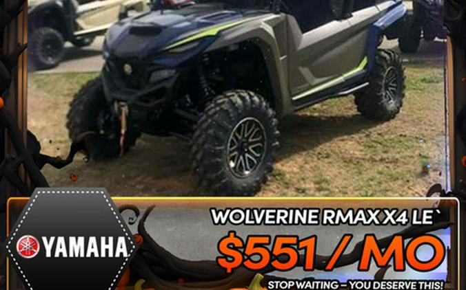 2023 Yamaha Wolverine RMAX4 1000 Limited Edition