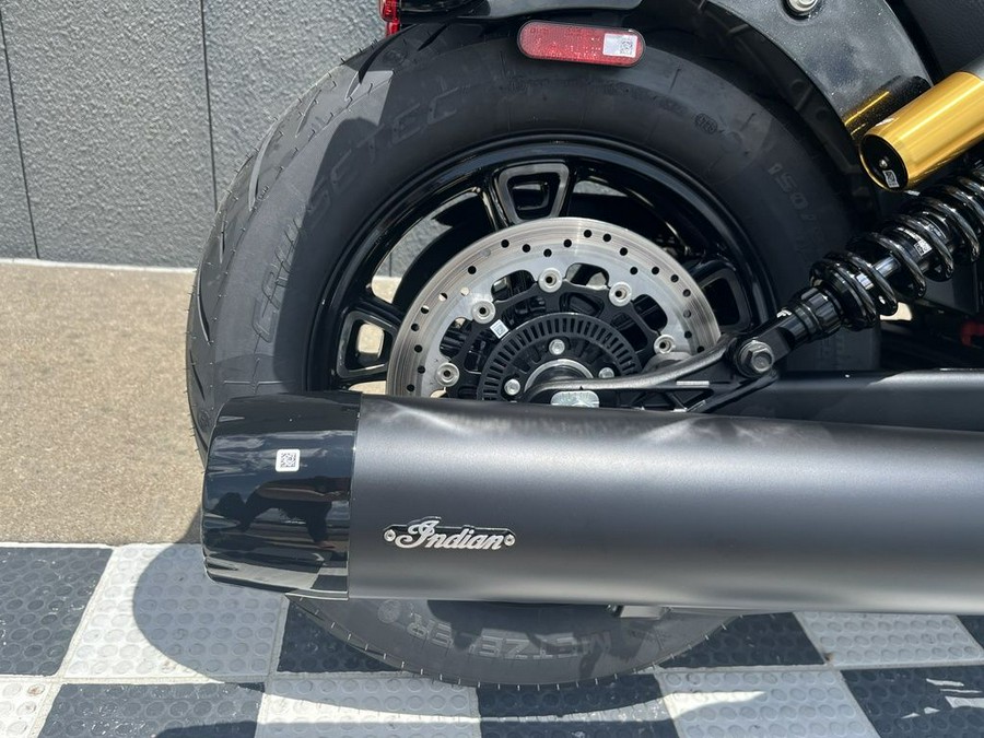 2026 Indian Motorcycle® 101 Scout® Black Crystal with Super Graphite