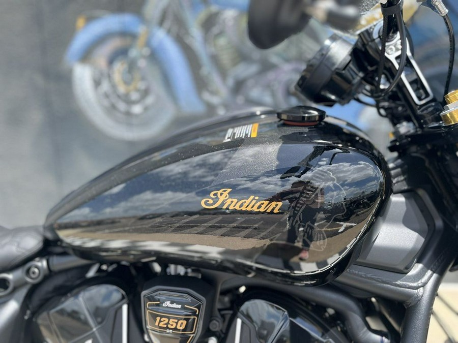 2026 Indian Motorcycle® 101 Scout® Black Crystal with Super Graphite