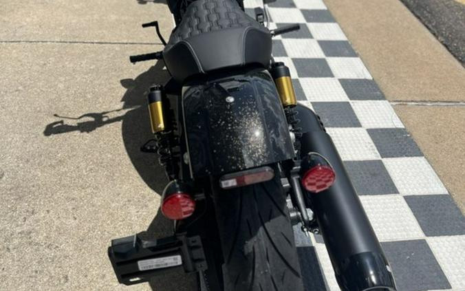 2026 Indian Motorcycle® 101 Scout® Black Crystal with Super Graphite