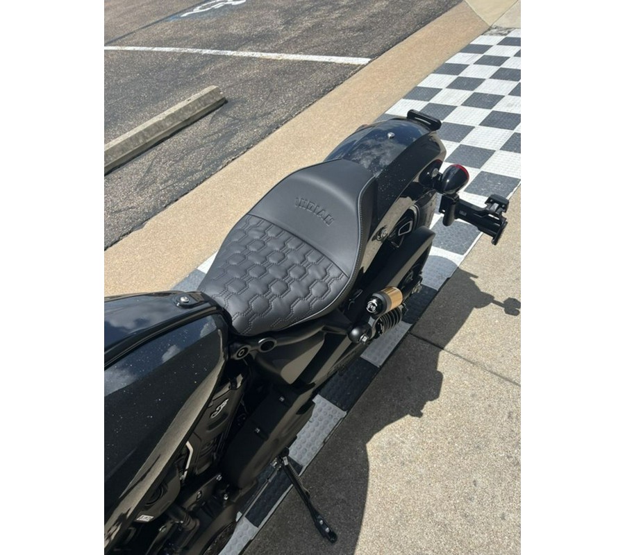 2026 Indian Motorcycle® 101 Scout® Black Crystal with Super Graphite