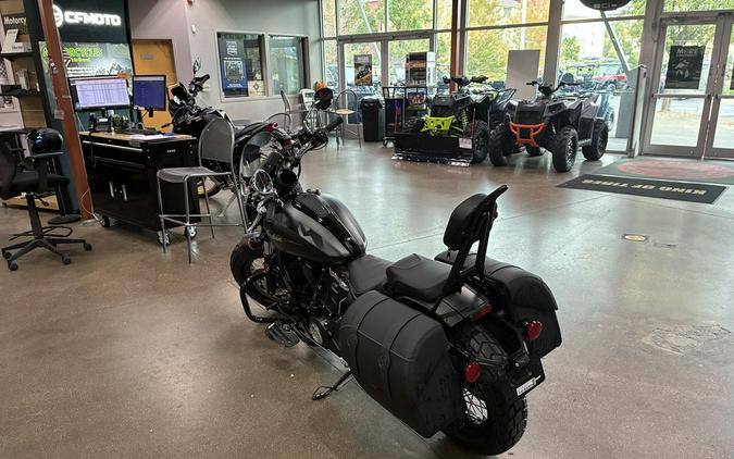 2025 Indian Motorcycle® Super Scout® Black Smoke with Graphics