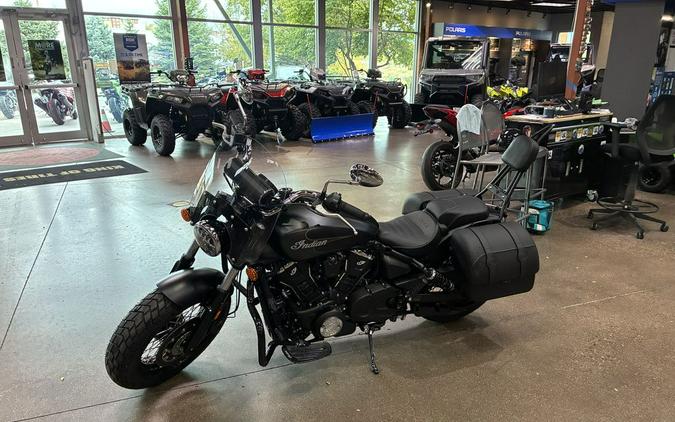 2025 Indian Motorcycle® Super Scout® Black Smoke with Graphics