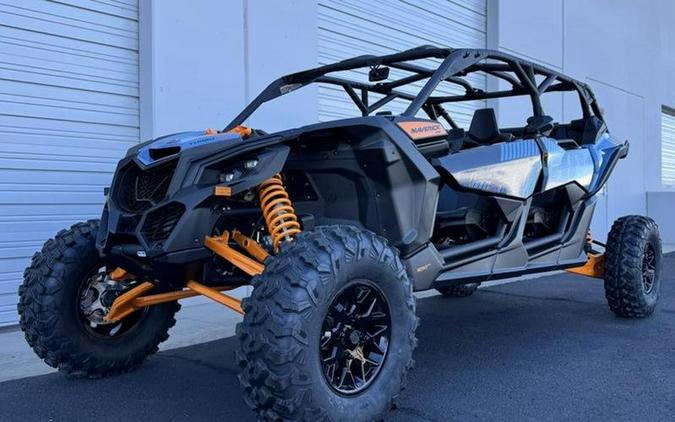 2026 Can-Am® Maverick X3 Max RS Turbo RR Scandi Blue & Orange Crush