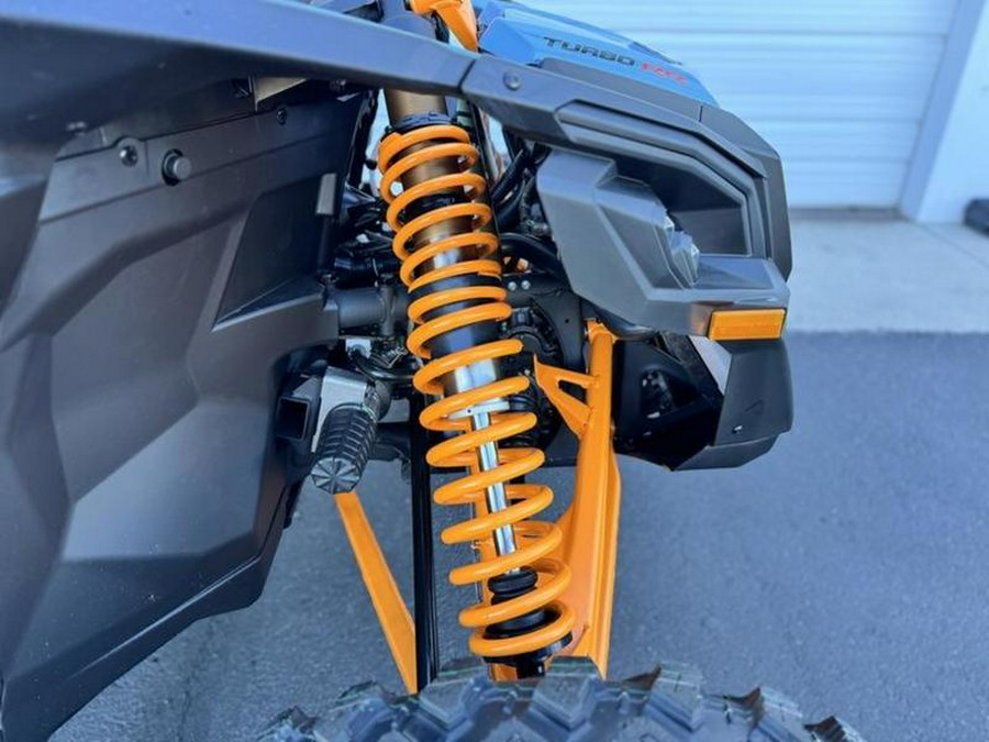 2026 Can-Am® Maverick X3 Max RS Turbo RR Scandi Blue & Orange Crush