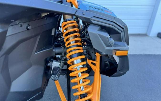 2026 Can-Am® Maverick X3 Max RS Turbo RR Scandi Blue & Orange Crush