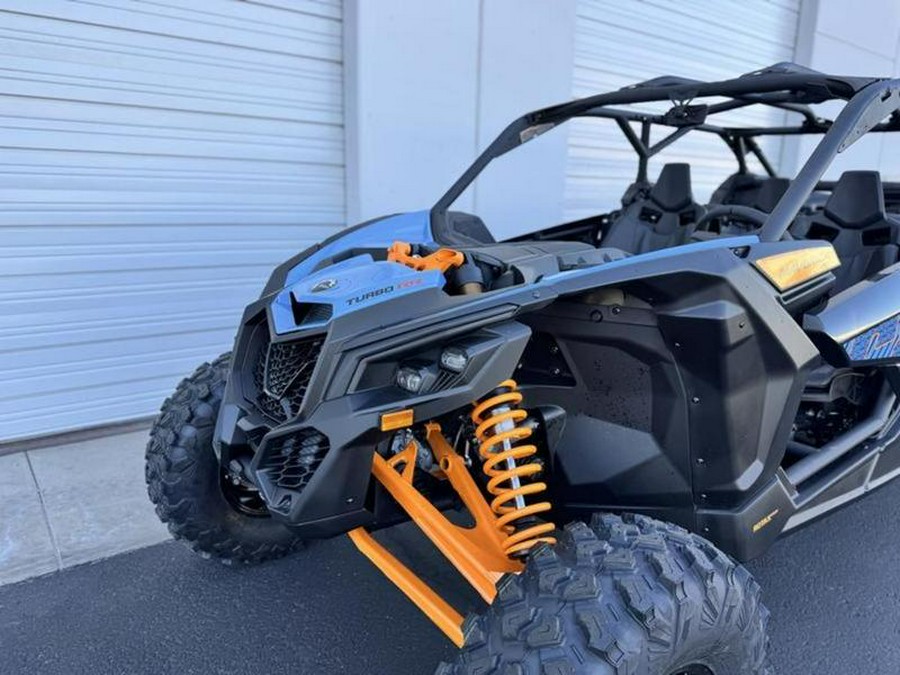 2026 Can-Am® Maverick X3 Max RS Turbo RR Scandi Blue & Orange Crush
