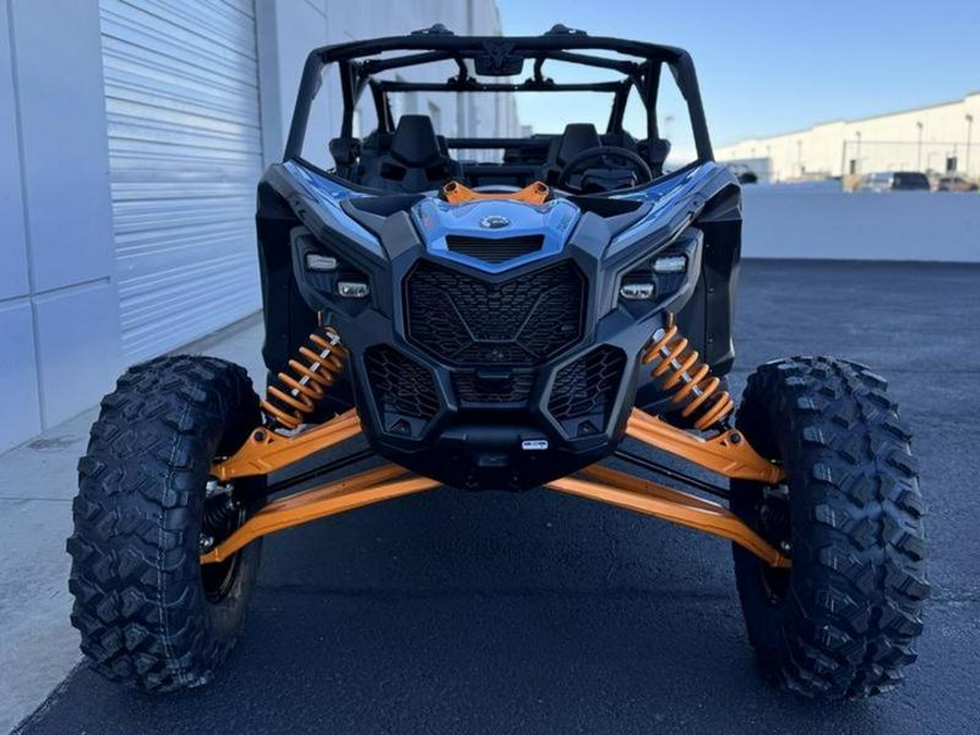 2026 Can-Am® Maverick X3 Max RS Turbo RR Scandi Blue & Orange Crush