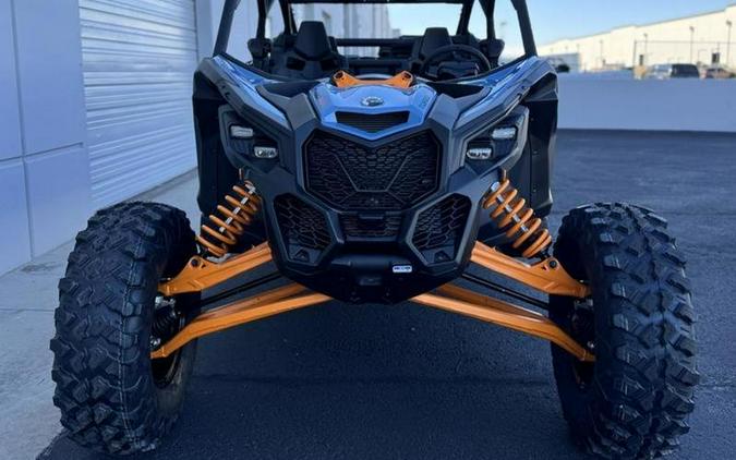 2026 Can-Am® Maverick X3 Max RS Turbo RR Scandi Blue & Orange Crush