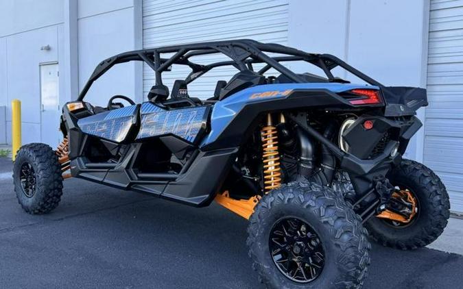 2026 Can-Am® Maverick X3 Max RS Turbo RR Scandi Blue & Orange Crush
