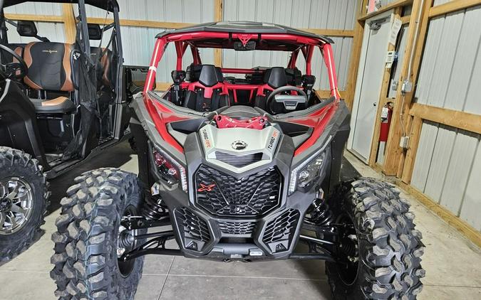 2024 Can-Am® Maverick X3 MAX X ds Turbo RR Fiery Red & Hyper Silver