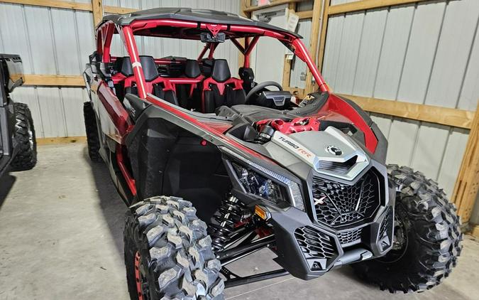 2024 Can-Am® Maverick X3 MAX X ds Turbo RR Fiery Red & Hyper Silver