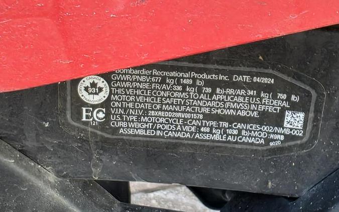 2024 Can-Am® Spyder F3