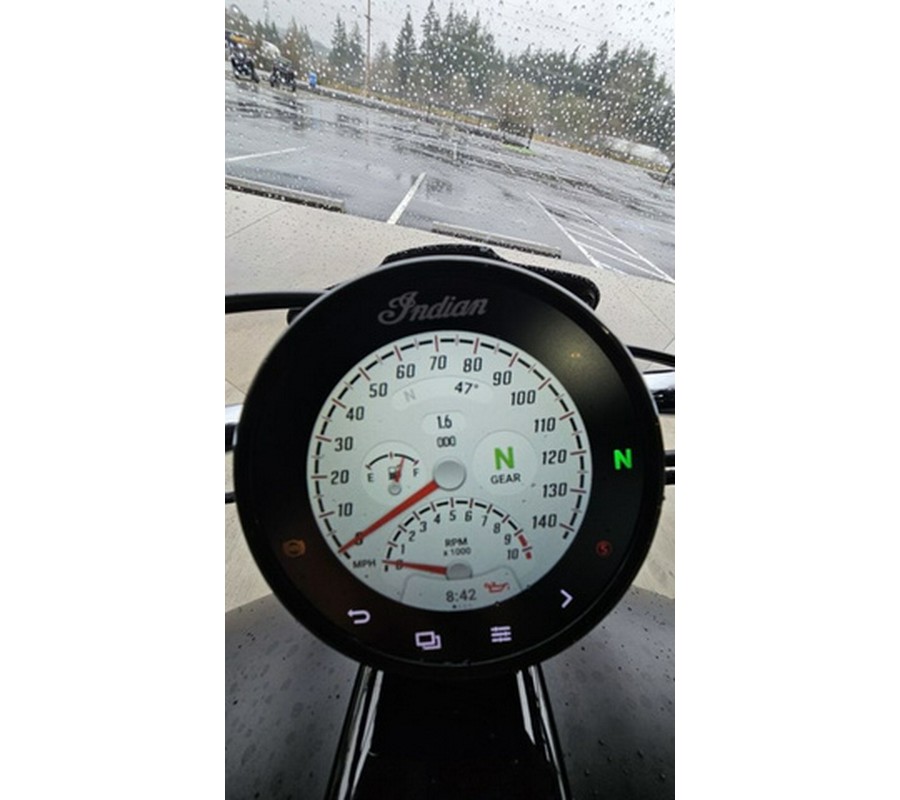 2025 Indian Super Scout Black Smoke With Graphics