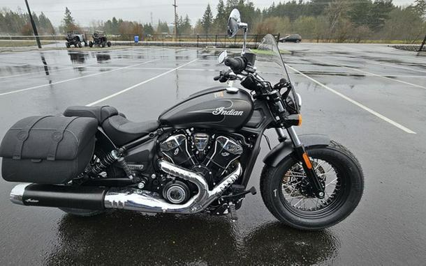 2025 Indian Super Scout Black Smoke With Graphics