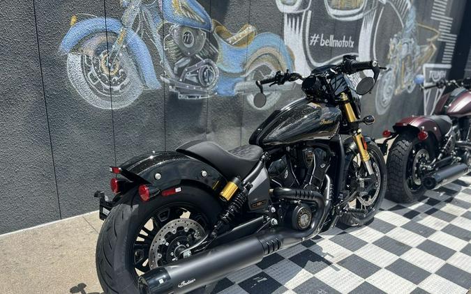 2026 Indian Motorcycle® 101 Scout® Black Crystal with Super Graphite
