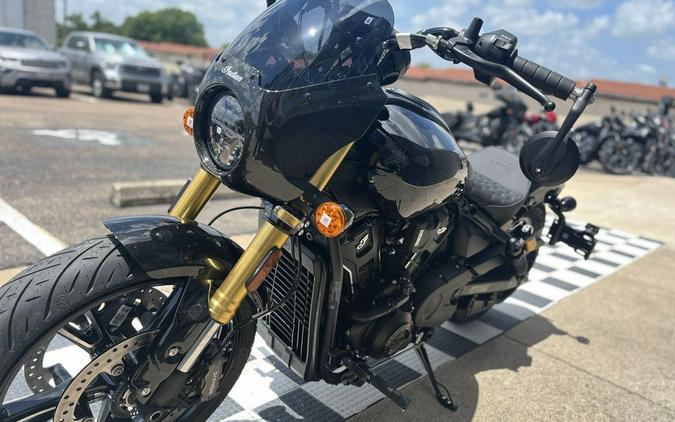 2026 Indian Motorcycle® 101 Scout® Black Crystal with Super Graphite