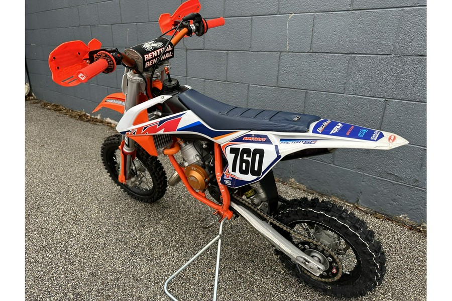 2021 KTM 50 SX Factory Edition