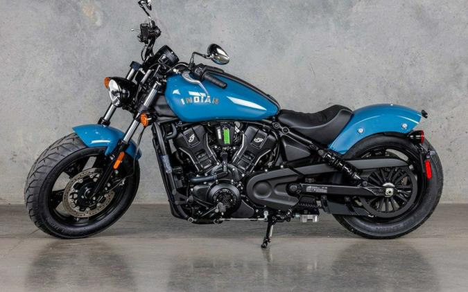 2026 Indian Scout Sixty Bobber Limited Storm Blue