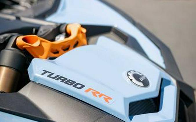 2026 Can-Am® Maverick X3 Max RS Turbo RR Scandi Blue & Orange Crush