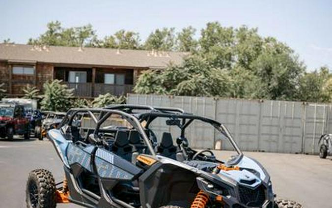 2026 Can-Am® Maverick X3 Max RS Turbo RR Scandi Blue & Orange Crush