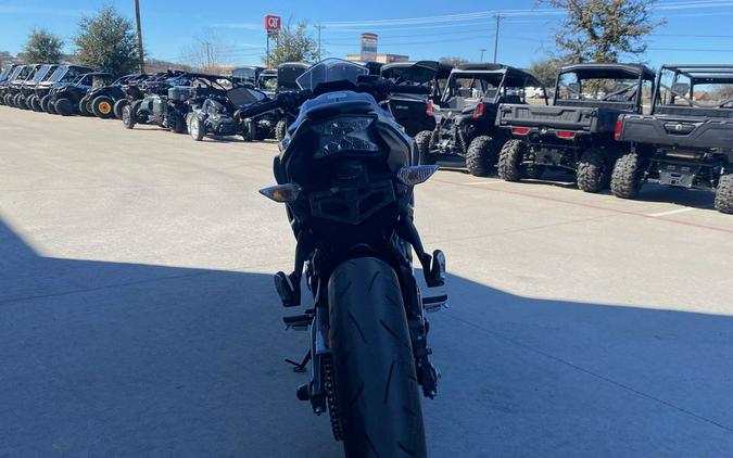 2021 Kawasaki Ninja® 650 Metallic Graphite Gray/Metallic Spark Black