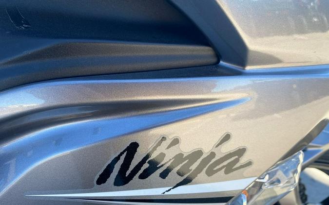 2021 Kawasaki Ninja® 650 Metallic Graphite Gray/Metallic Spark Black