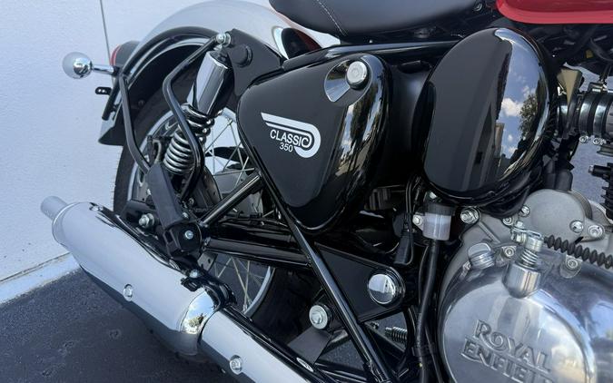 2024 Royal Enfield Classic 350 Chrome Red