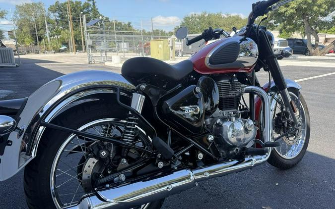 2024 Royal Enfield Classic 350 Chrome Red