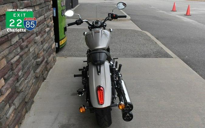 2023 Indian Scout ABS Silver Quartz Metallic