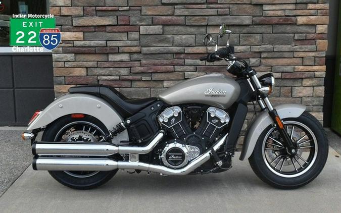 2023 Indian Scout ABS Silver Quartz Metallic