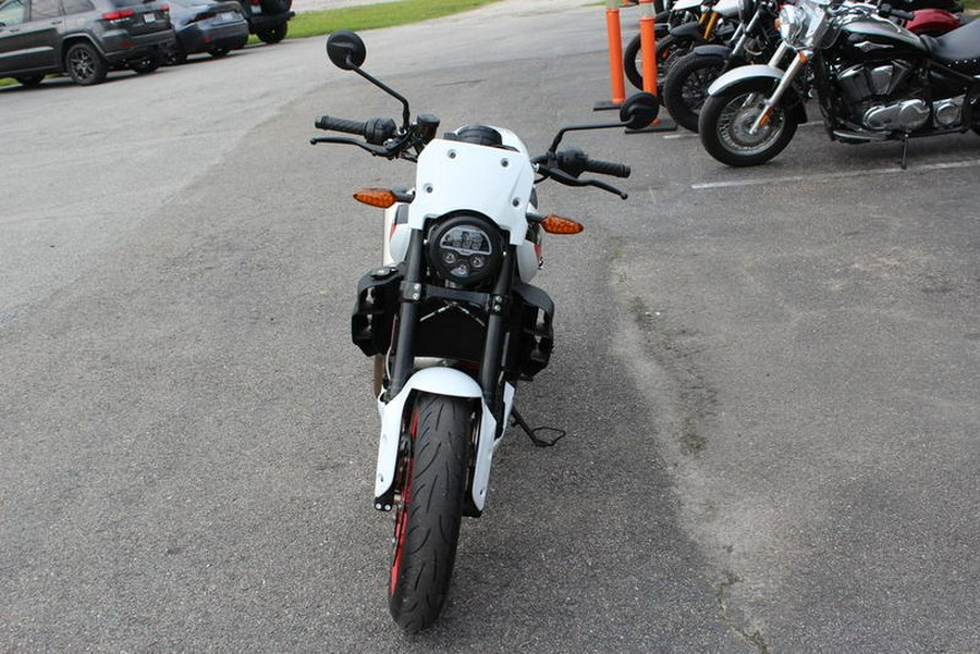 2023 Indian Motorcycle® FTR Sport White Lightning/Indy Red