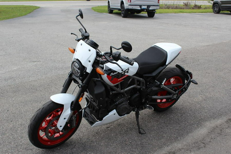 2023 Indian Motorcycle® FTR Sport White Lightning/Indy Red