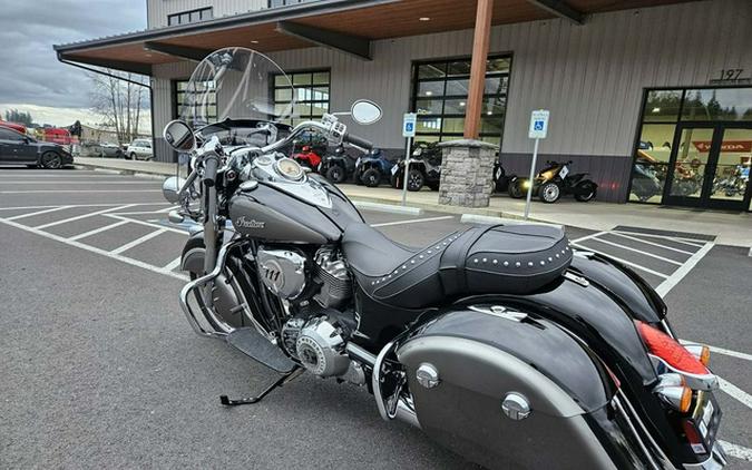 2025 Indian Springfield Black Metallic/Heavy Metallic