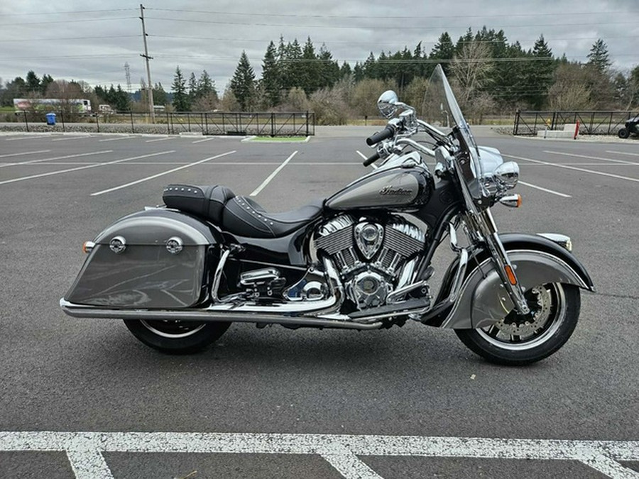 2025 Indian Springfield Black Metallic/Heavy Metallic