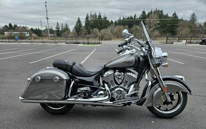 2025 Indian Springfield Black Metallic/Heavy Metallic