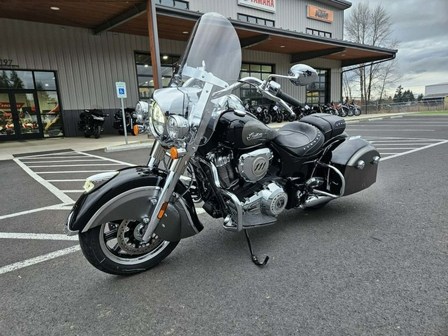 2025 Indian Springfield Black Metallic/Heavy Metallic