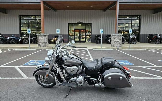 2025 Indian Springfield Black Metallic/Heavy Metallic
