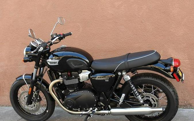 2024 Triumph Bonneville T100 Jet Black