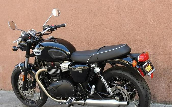 2024 Triumph Bonneville T100 Jet Black